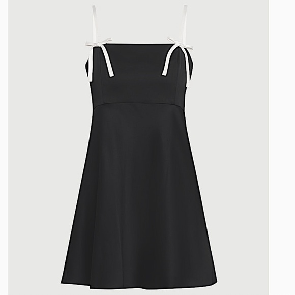 Alice and Olivia Morgan Babydoll Mini Dress - Picture 3 of 8